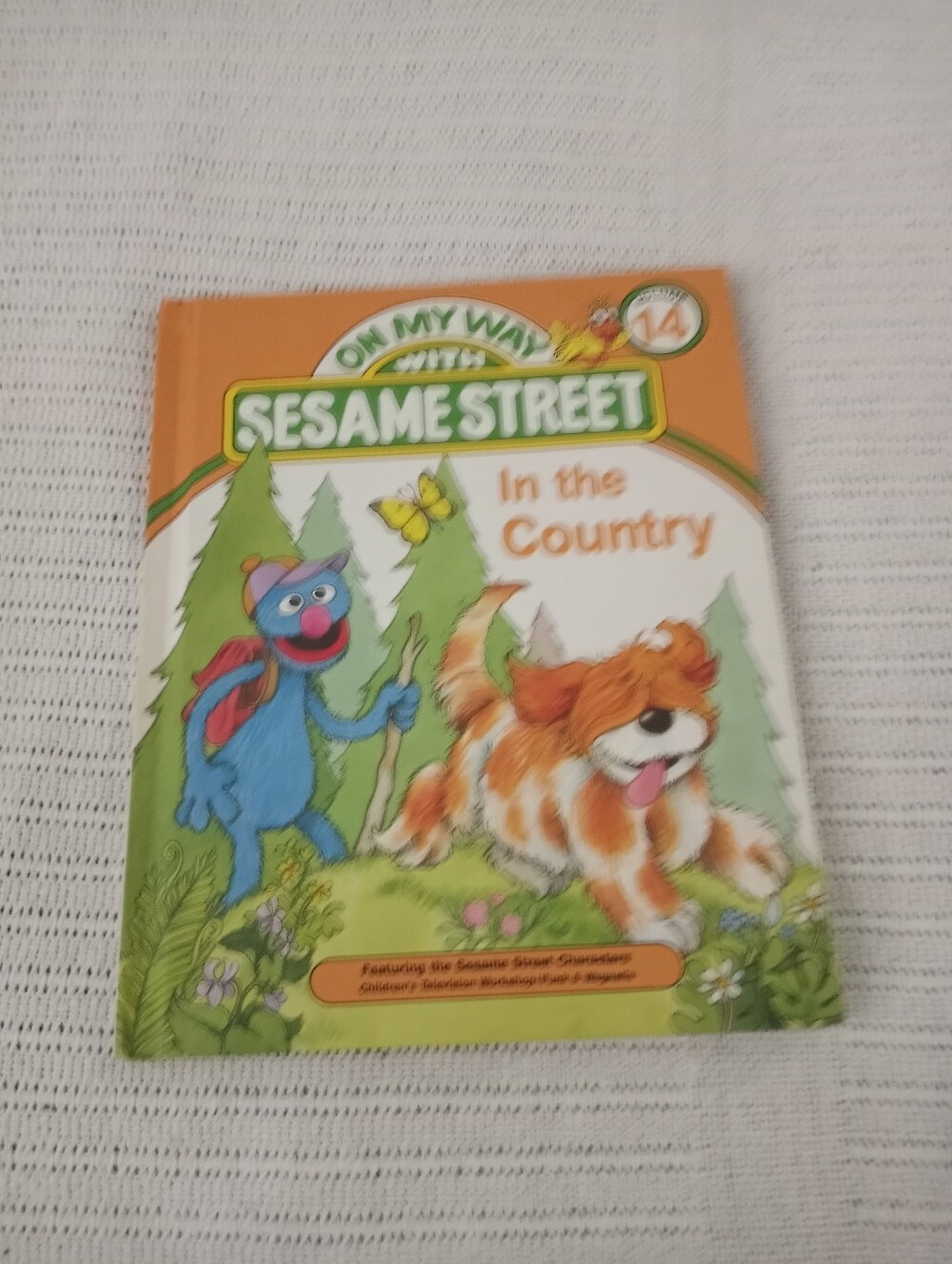 Vintage 1989 ON MY WAY WITH SESAME STREET VOL 14 Book